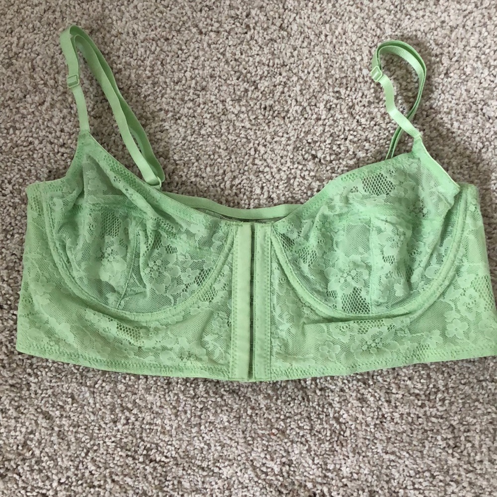 Free people mint green bralette
